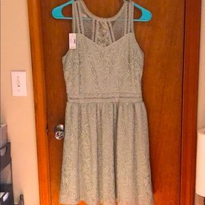 Pastel green spring A-line dress. New with tags!